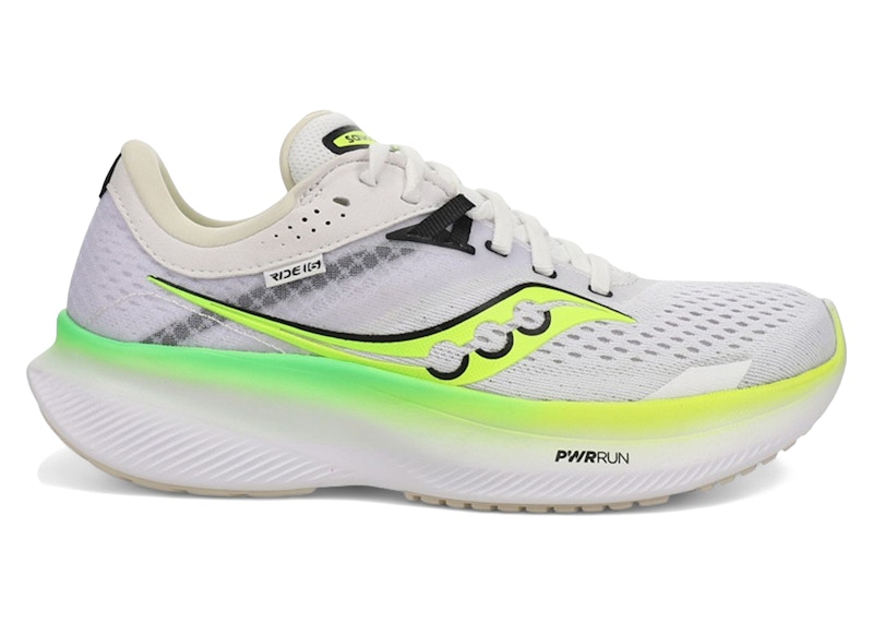 Saucony Ride 16 Slime Wit