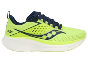 Saucony Ride 17 Citron Marineblauw