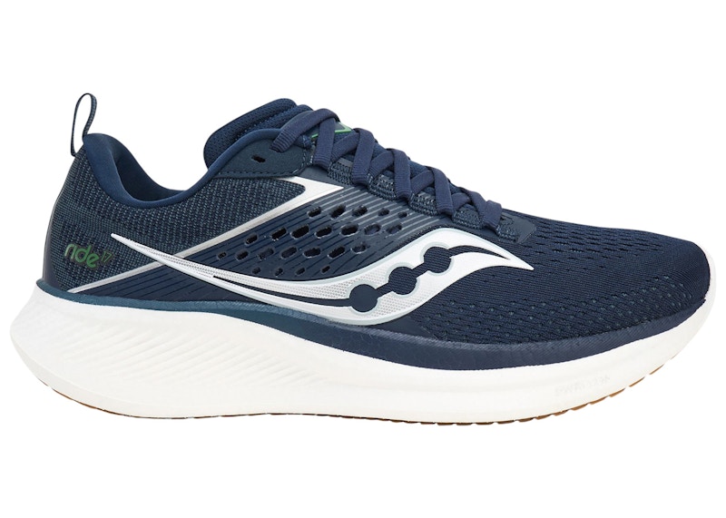 Saucony Ride 17 Gum Marineblauw