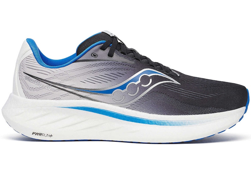 Saucony Ride 18 Skydiver Zwart