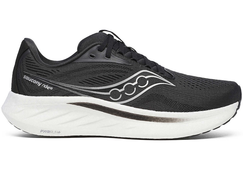 Saucony Ride 18 Zwart