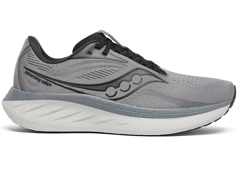 Saucony Ride 18 Cinder Zwart