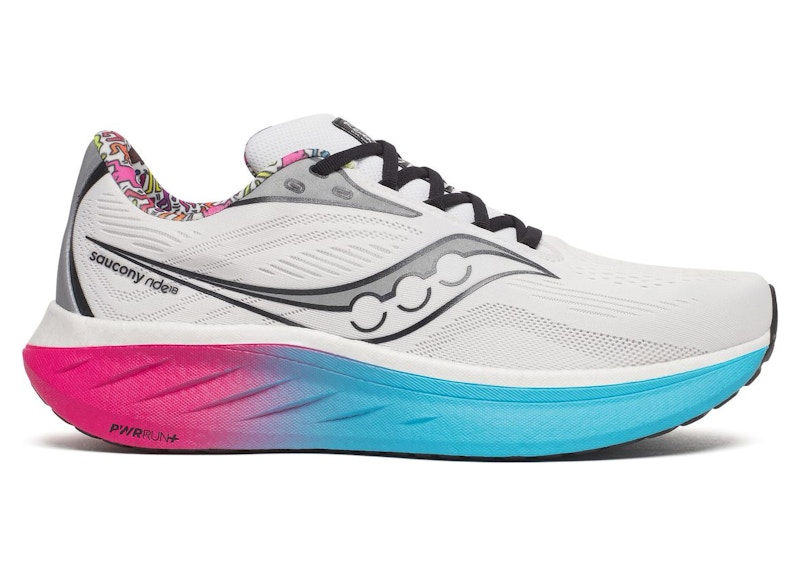Saucony Ride 18 Keith Haring Love Roze