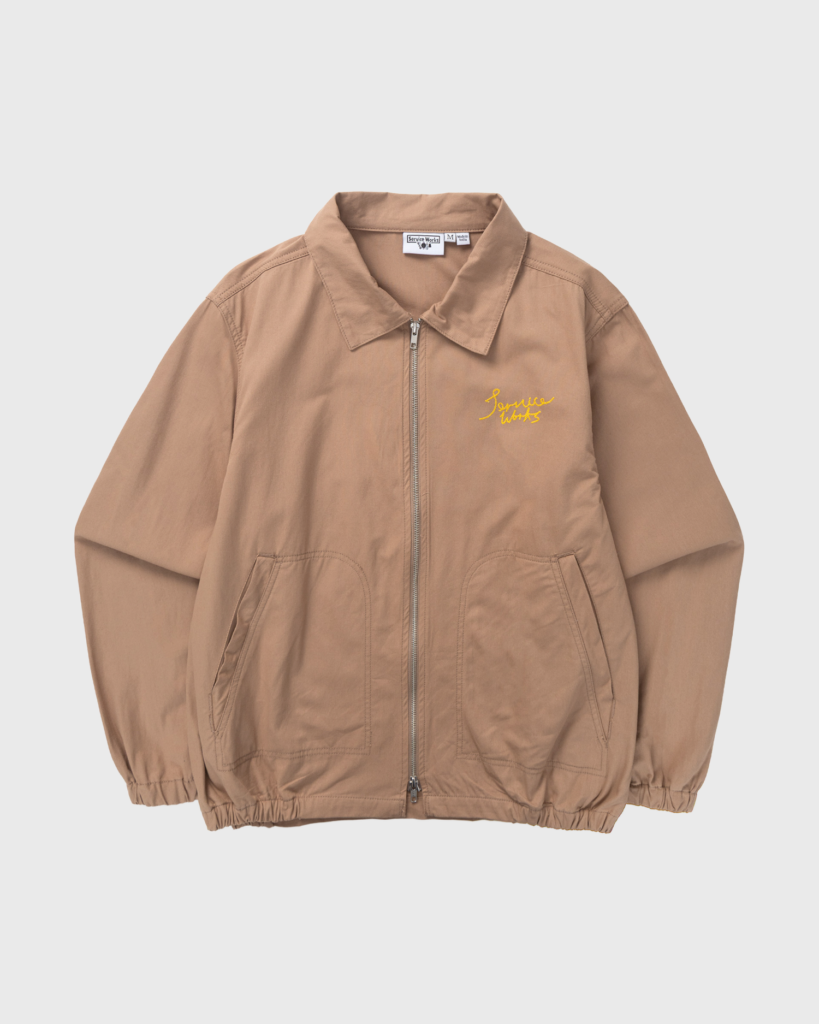 Service Works Twill Work Jacket Mushroom