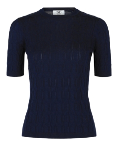 Missoni Cable Knit Pattern Sweater Blauw