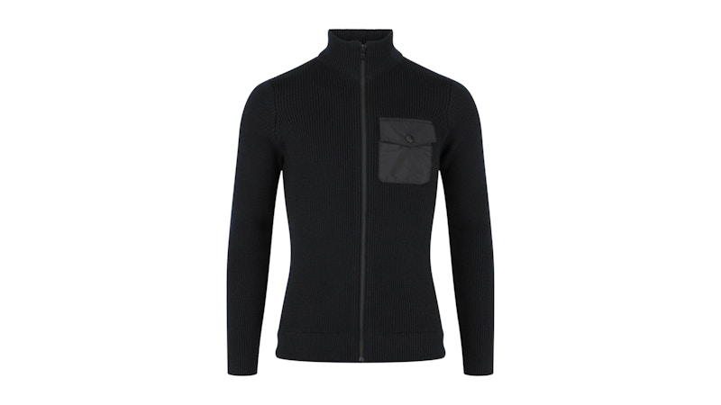 Slowear Zanone Zip Up Jacket Blauw