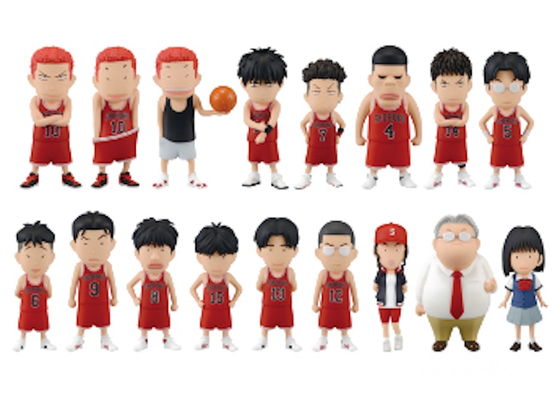 Slum Dunk Collection Shohoku Figure Set