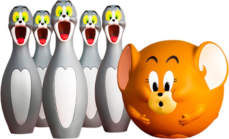 Soap Studio Tom & Jerry Bowling Vinyl Figure Set