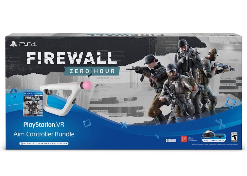 Sony PlayStation VR Firewall Zero Hour With Aim Controller Bundle 3003275