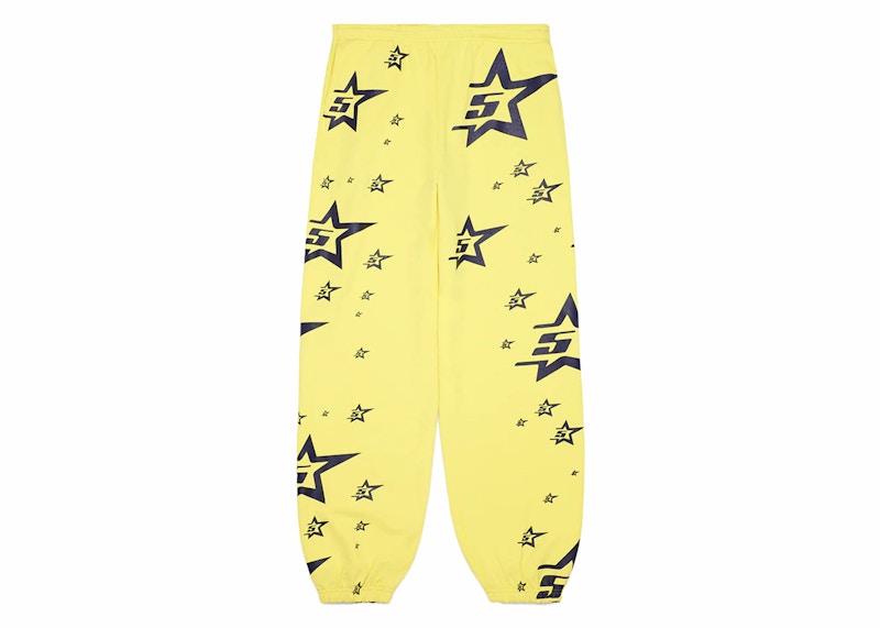 Sp5der 5Star Sweatpants Geel
