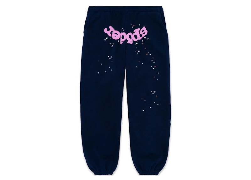 Sp5der Atlanta Sweatpants Blauw