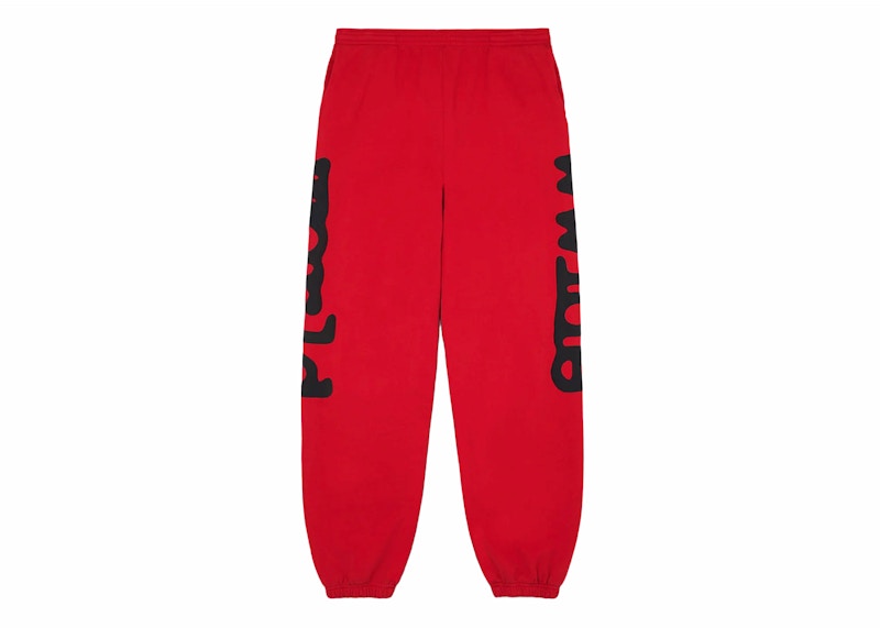 Sp5der Beluga Sweatpants Rood