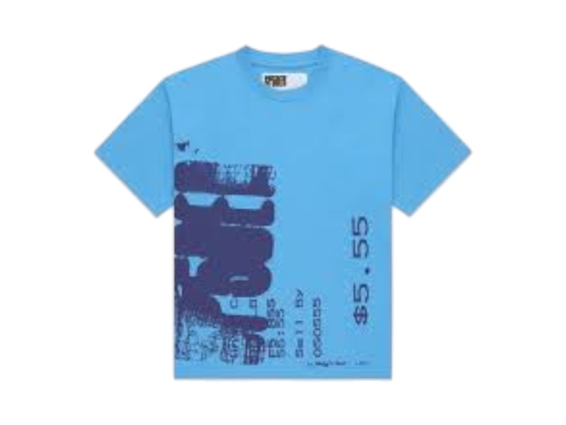 Sp5der Commerce Tee Dusty Blauw
