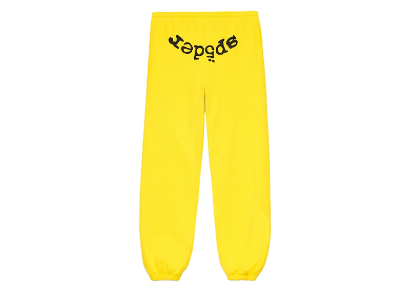 Sp5der Legacy Sweatpant Geel