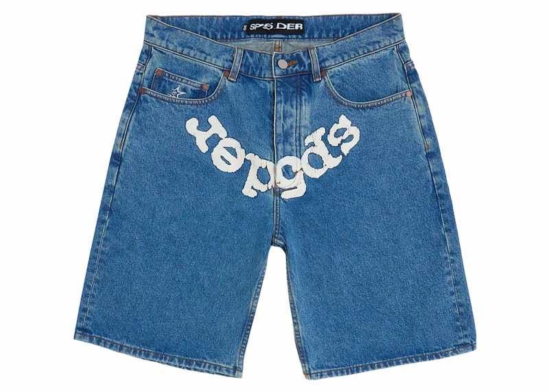 Sp5der OG Logo Short Blauw