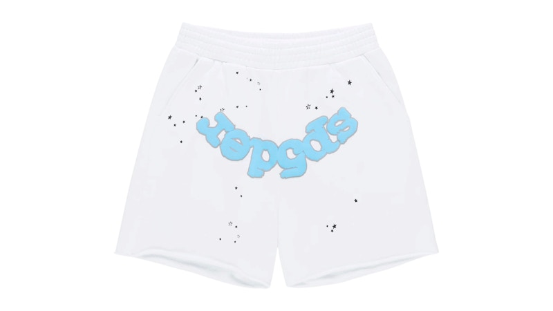 Sp5der OG Logo Sweatshort Wit