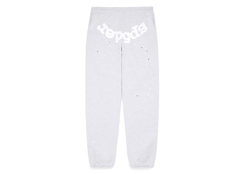 Sp5der OG Web Sweatpants Heather Grijs