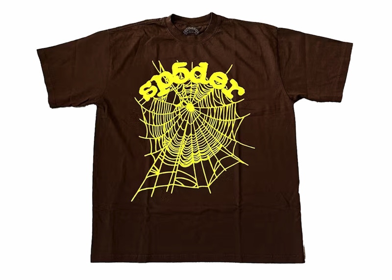 Sp5der OG Web Tee Bruin
