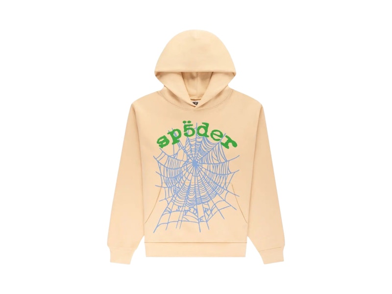 Sp5der OG Web V2 Hoodie Creme