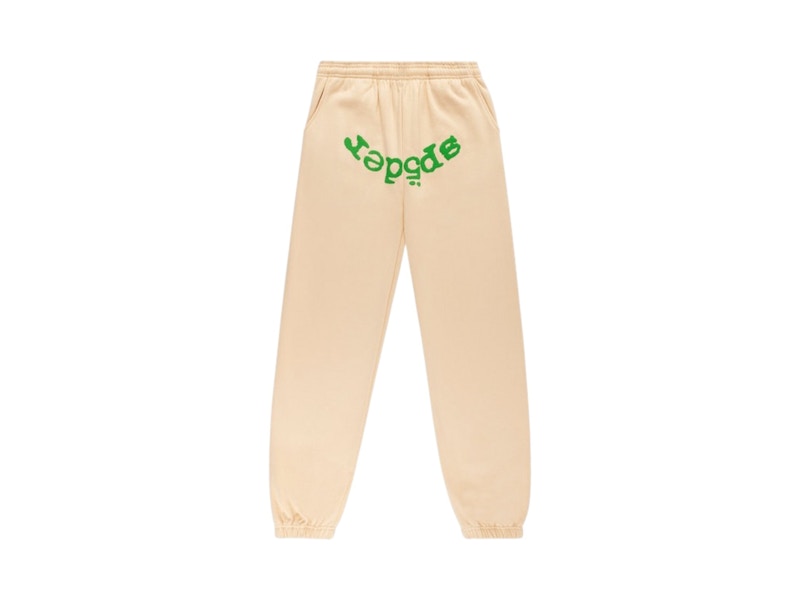 Sp5der OG Web V2 Sweatpant Creme
