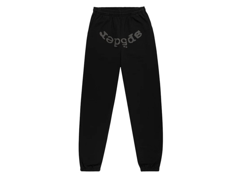 Sp5der Phantom Web Sweatpant Zwart