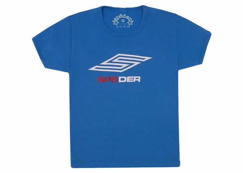 Sp5der Pro Baby Tee Blauw