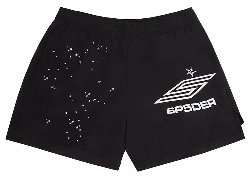 Sp5der Pro Double Layer Short Zwart