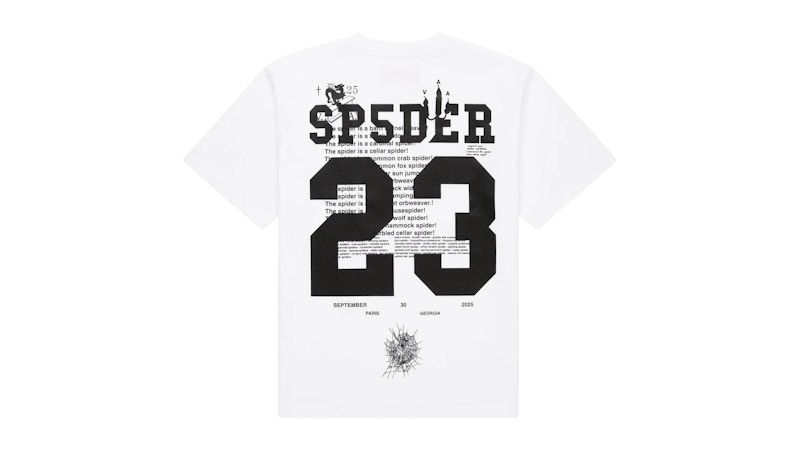Sp5der Pyrex Tee Wit