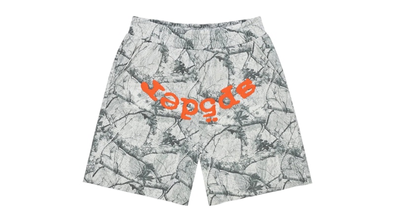 Sp5der Real Tree OG Web V2 Sweatshort Camo Wit