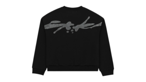 Sp5der Rhinestone TM Crewneck Zwart