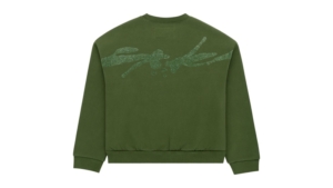 Sp5der Rhinestone TM Crewneck Groen