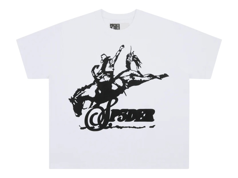 Sp5der Rodeo HW Tee Wit
