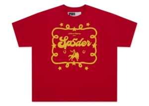 Sp5der Rodeo Poster Tee Rood