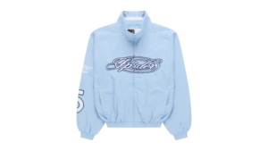 Sp5der Script Warm Up Jacket Rock Blauw