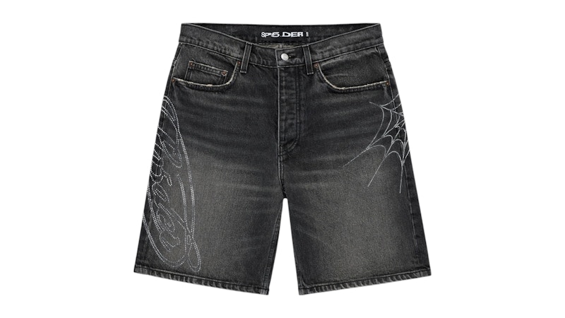 Sp5der Script Web Short Zwart