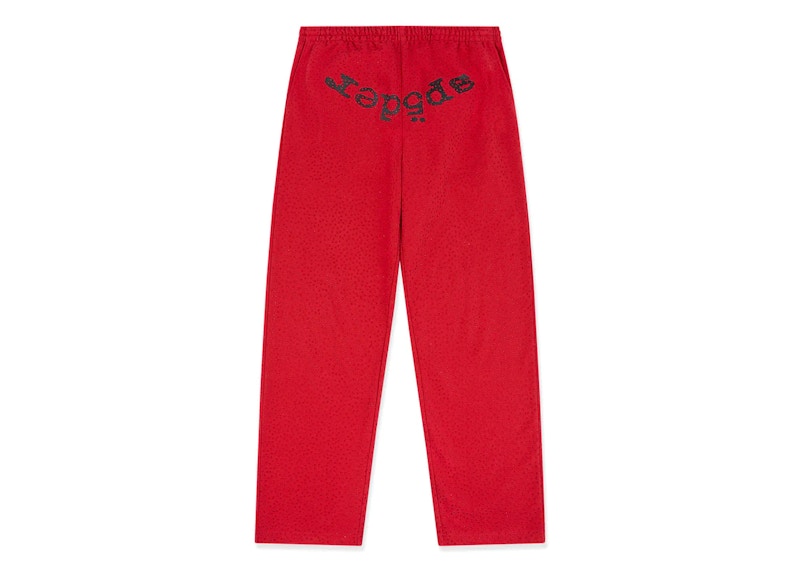 Sp5der VVS Sweatpant Rood