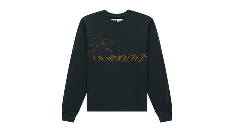 Sp5der Wait /S Tee Zwart