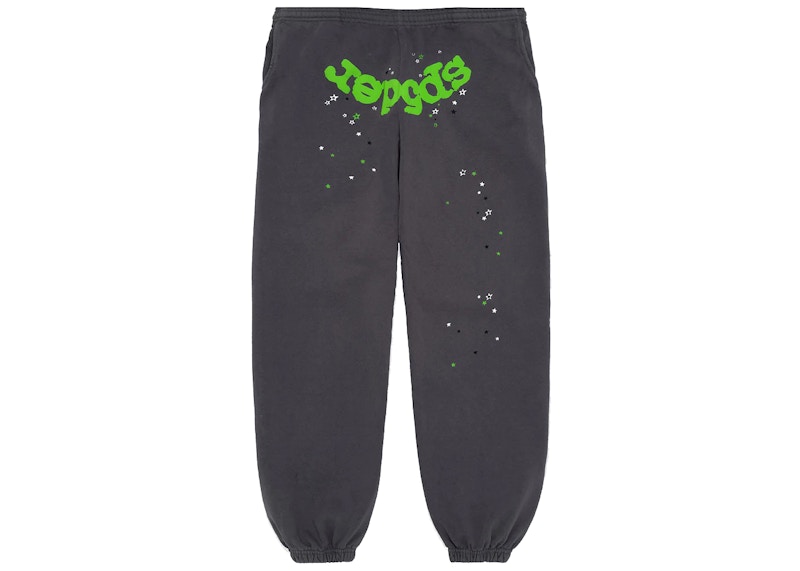 Sp5der Wait Web Sweatpant Slate Grijs