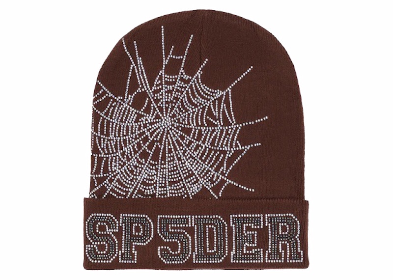 Sp5der Web Beanie Bruin