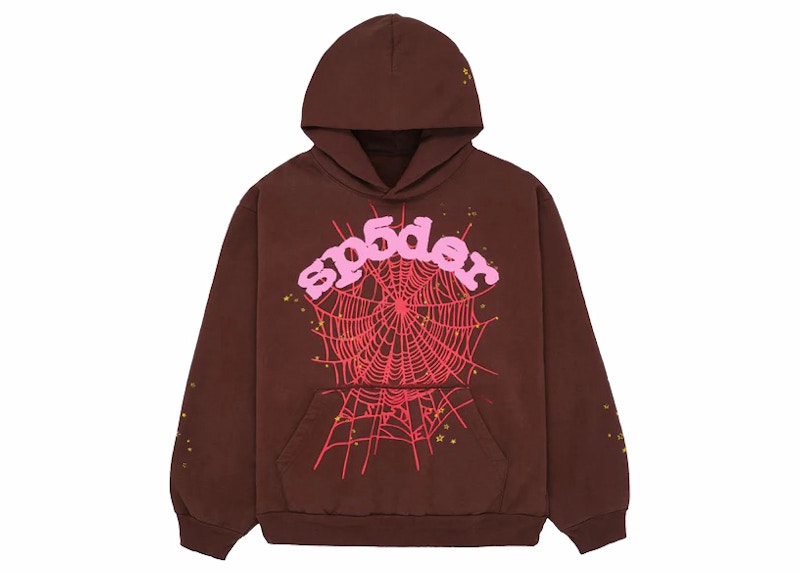Sp5der Web Hoodie Bruin