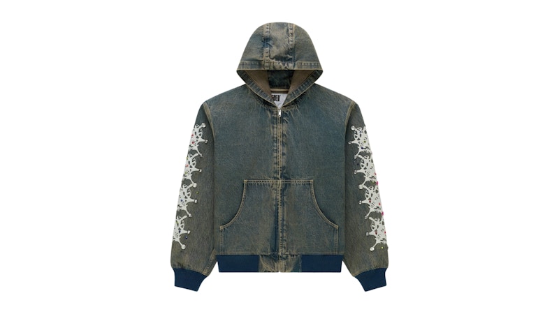Sp5der Webstone Jacket Indigo