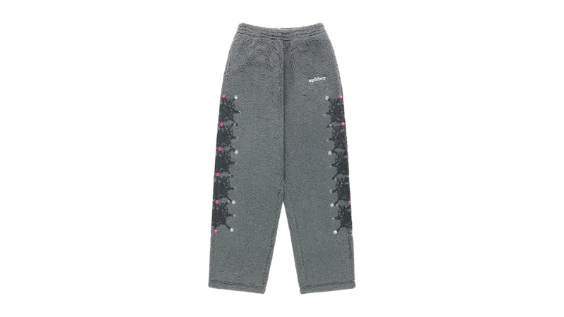 Sp5der Webstone Teddy Fleece Pant Slate
