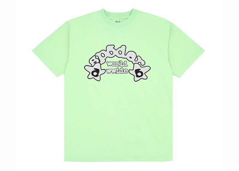 Sp5der Worldwide Tee Slime Groen
