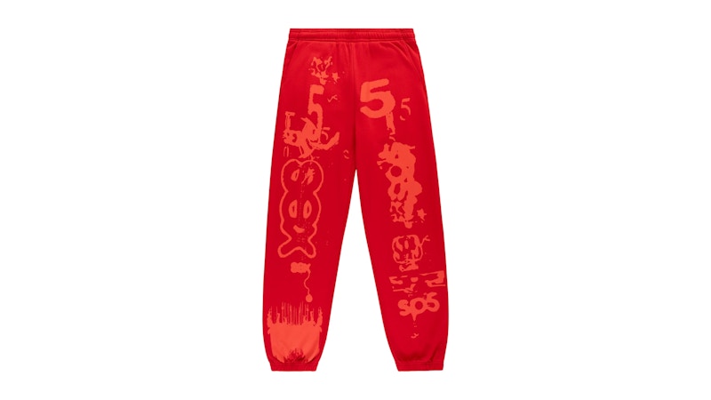 Sp5der X-Ray Sweatpant Rood