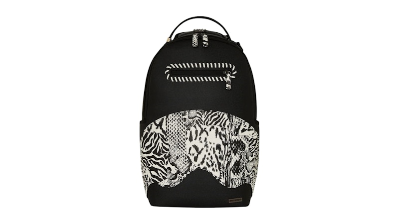 Sprayground A.I. African Intelligence Wild Nile Sandflower Collab Backpack Multicolor
