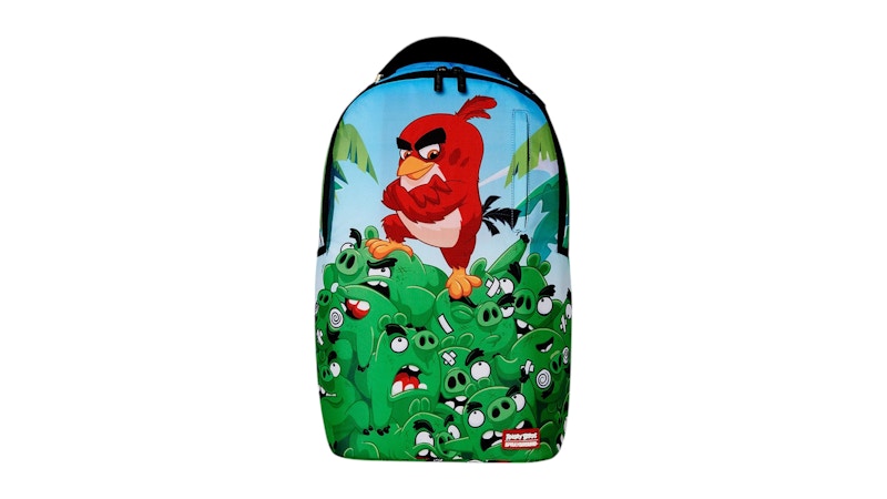 Sprayground Angry Birds Pig Mountain Backpack Multicolor