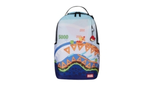Sprayground Angry Birds Shark Game Backpack Multicolor