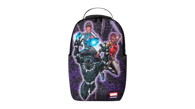 Sprayground Panther Official Collab Never Back Down Backpack Multicolor