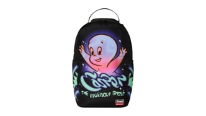 Sprayground Casper Ghost Shark Backpack Multicolor