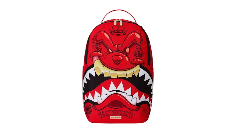 Sprayground Diablo Big Mean Shark Bite Backpack Multicolor